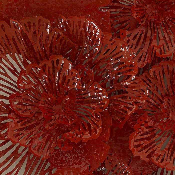 Phillips Collection Flower Wall Art, Coral, LG